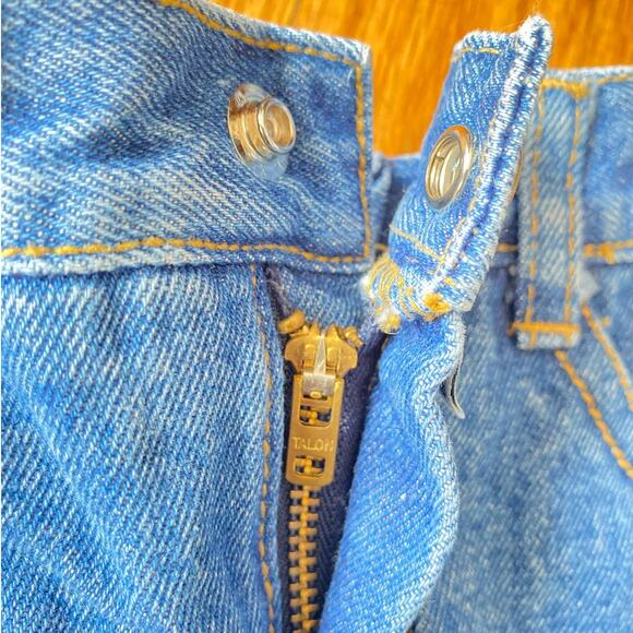 Vintage GUESS Denim Kids Skirt Made in USA 6y 100% Cotton Style E01050 - Picture 4 of 10